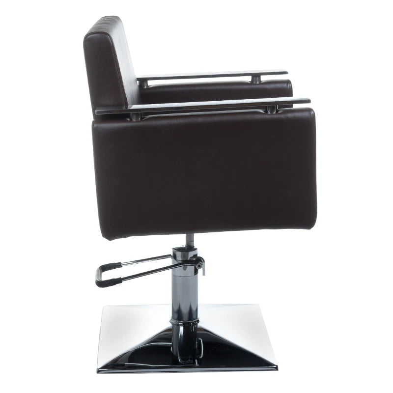 Hairdressing chair MILO BH-6333, brown