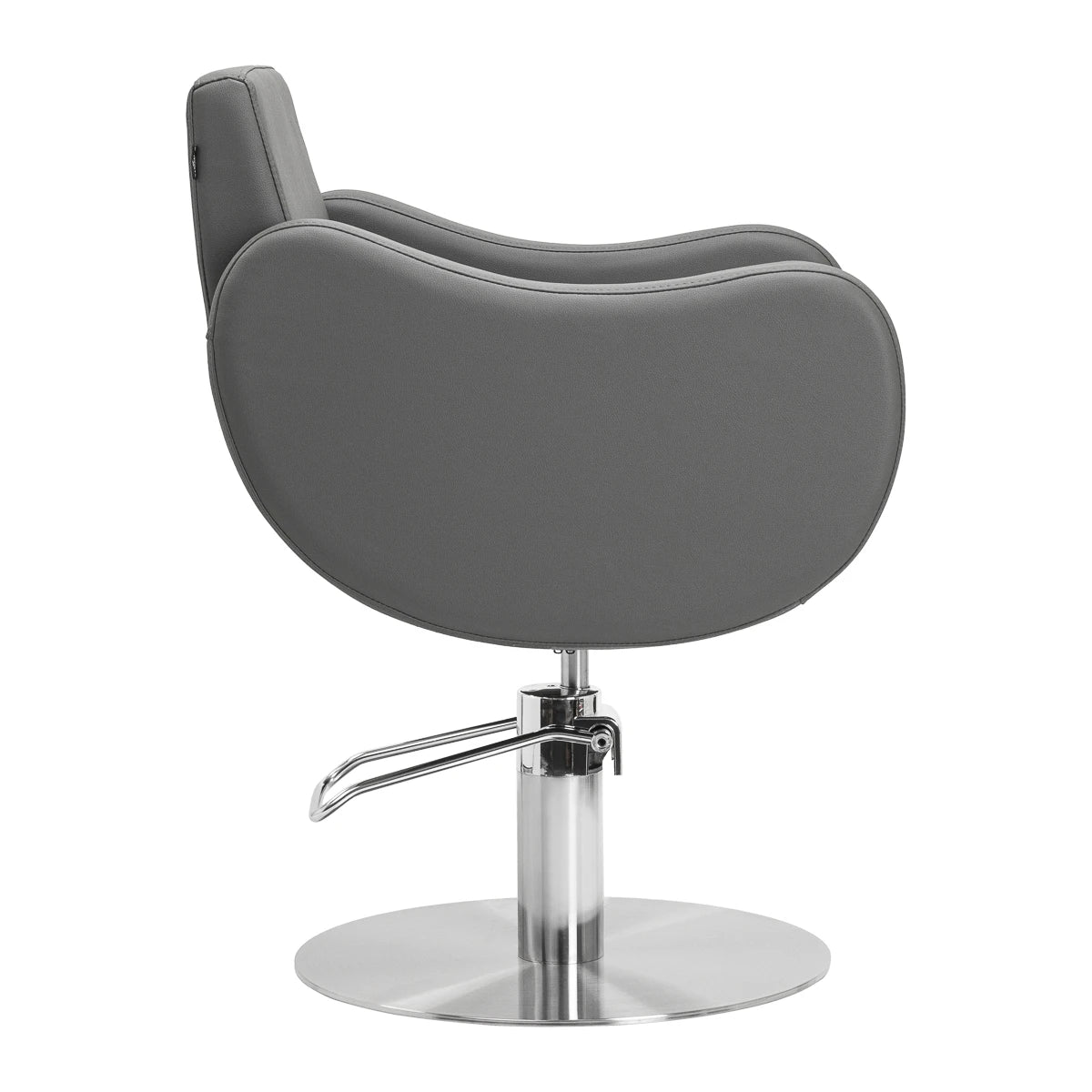 Gabbiano hairdressing chair Sewilla Gray INOX base