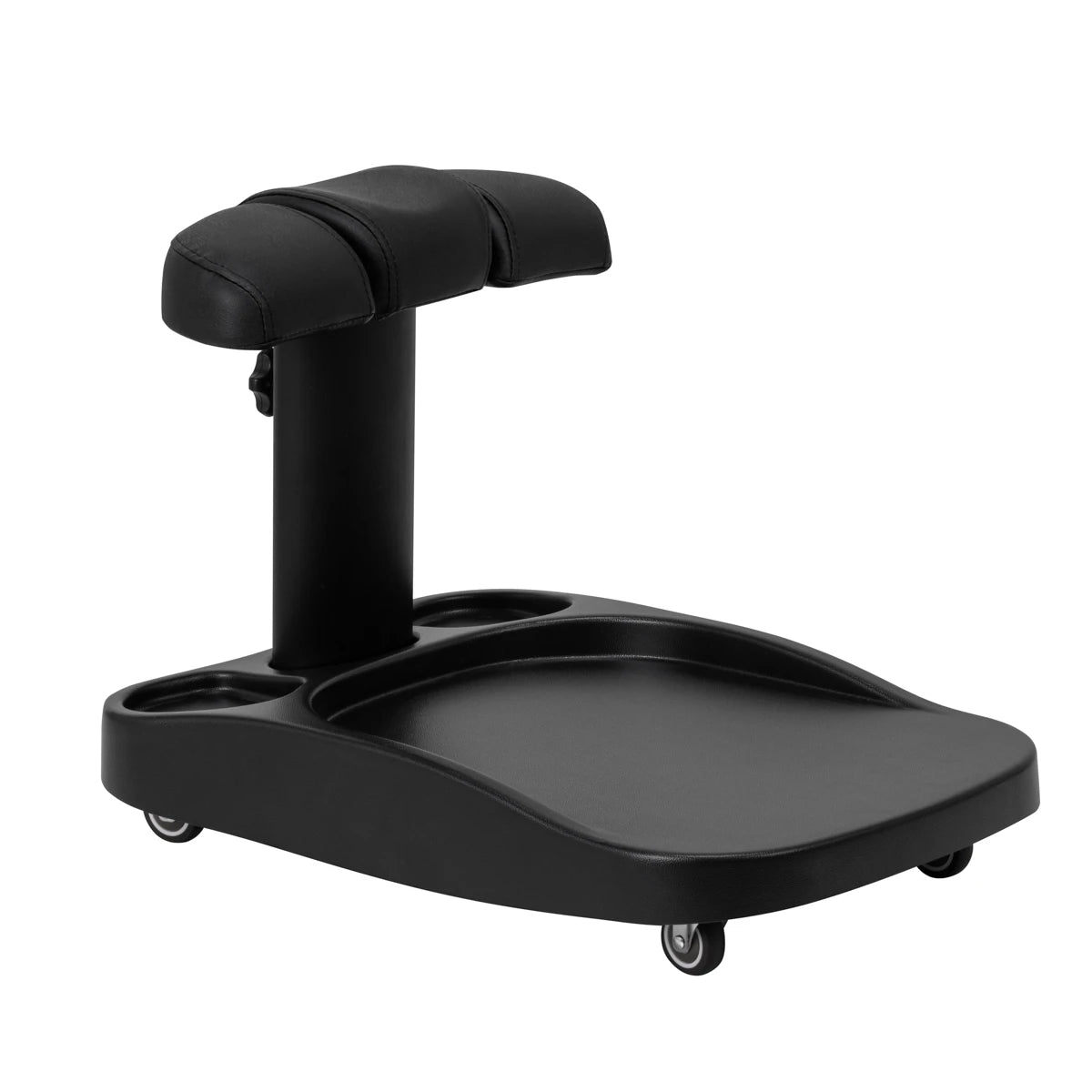 Azzurro pedicure trolley with tray, black