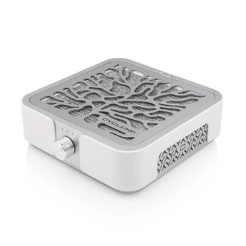 CYCLONE X3 SILVER 72W Nail Dust Collector for Manicure and Pedicure