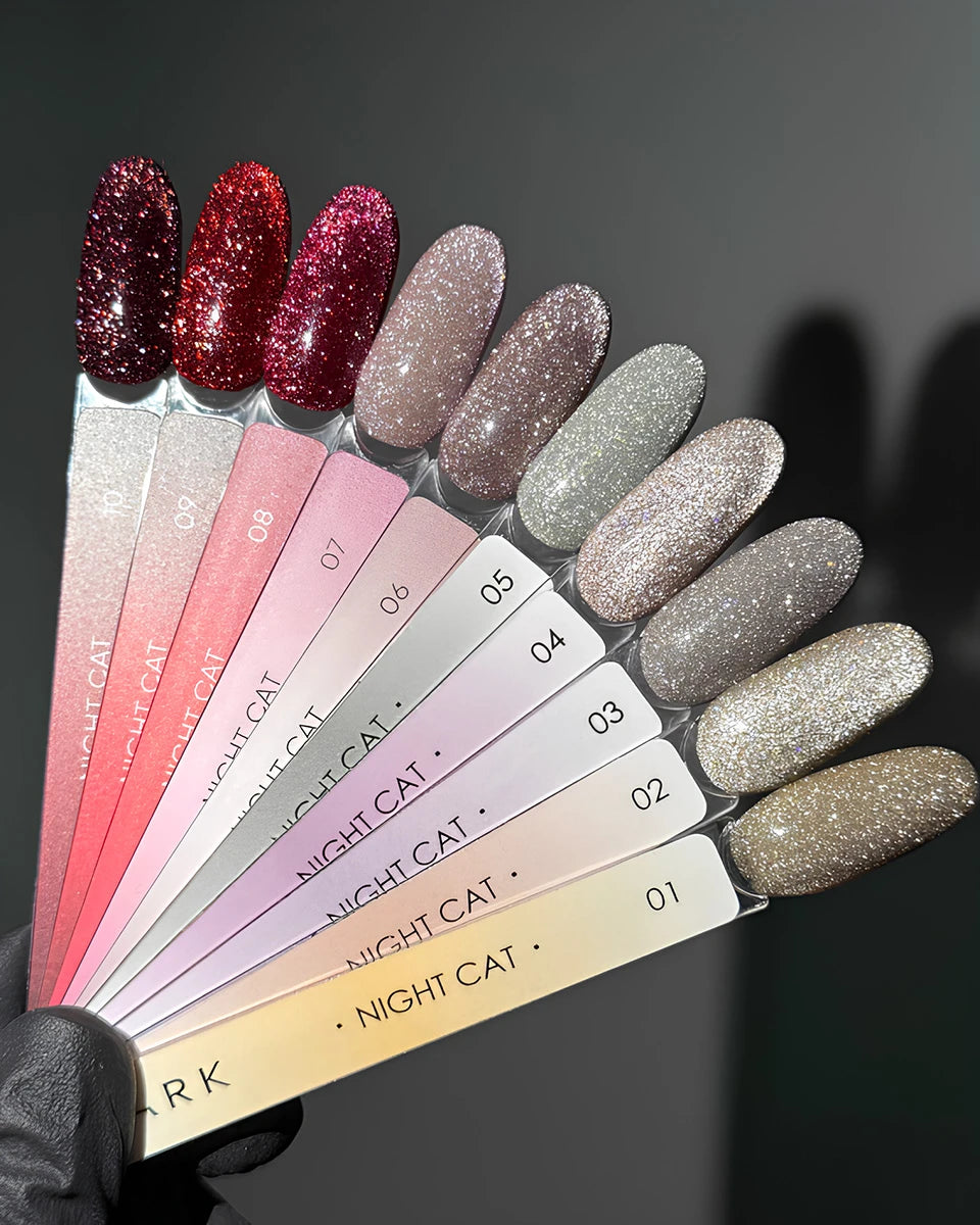 Gel Polish Night Cat 01, 10 ml