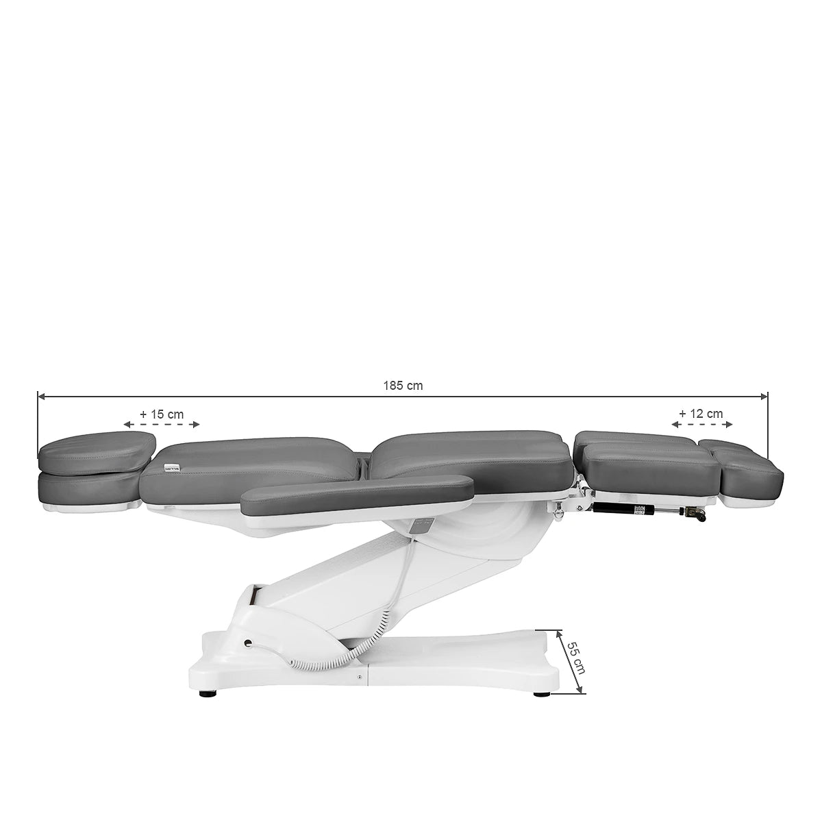 Pedicure Chair SILLON CLASSIC PEDI, 2 motors, gray
