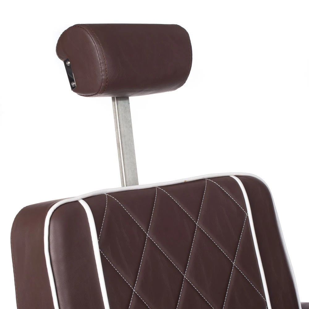 Barber Chair ODYS BH-31825M, brown, matt