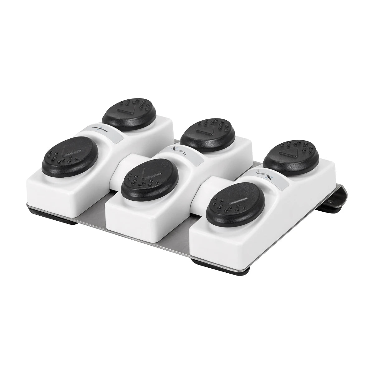 Beauty bed-couche AZZURRO 803D, 3 motors, white