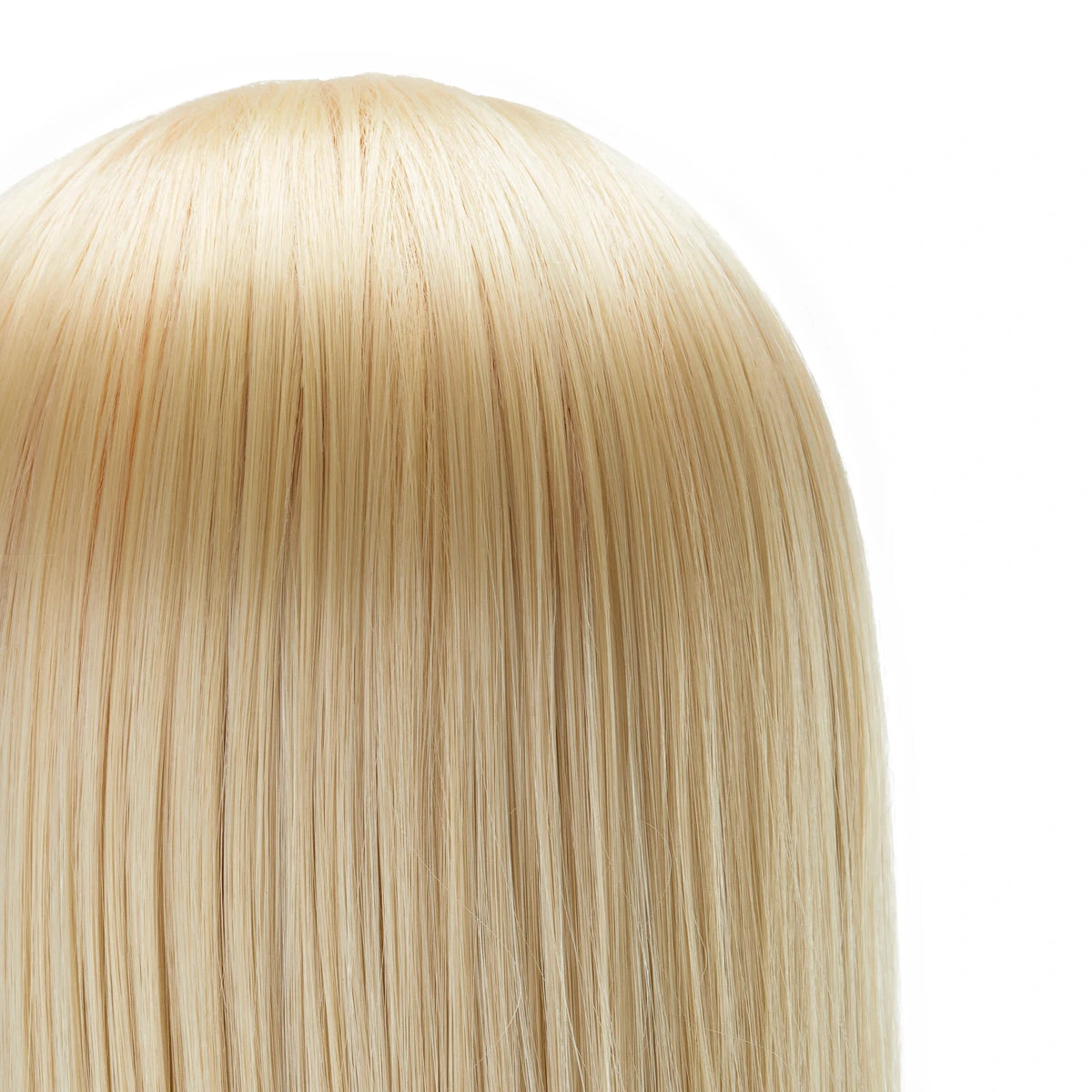 Gabbiano WZ2 synthetic hair training barber head, color 613H, length 24"