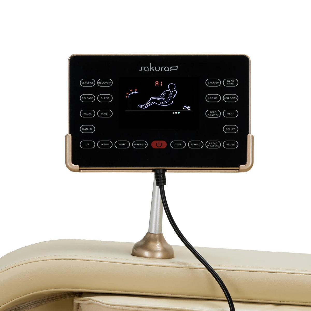 Massage chair Sakura Comfort Plus 806, beige
