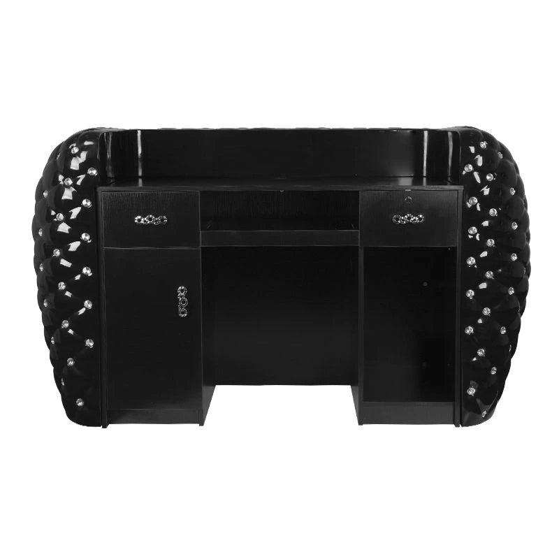 Reception desk, GABBIANO DIAMOND, black