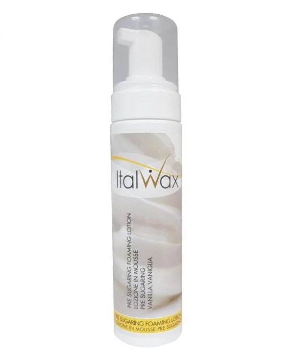 ItalWax Pre Sugaring Foaming Lotion, VANILA 200ml