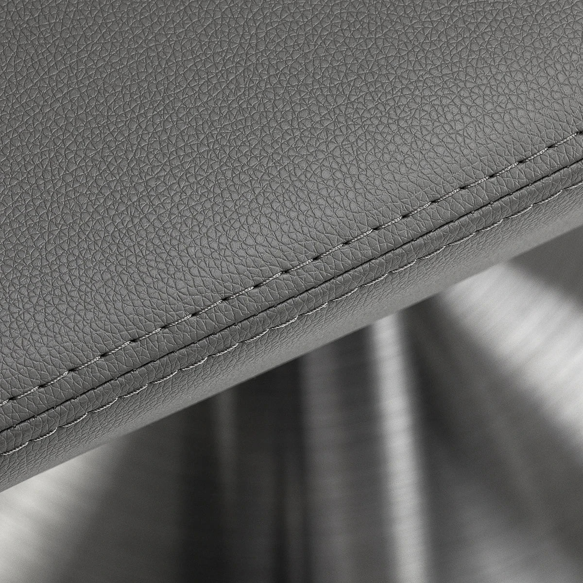 Gabbiano hairdressing chair Sewilla Gray INOX base