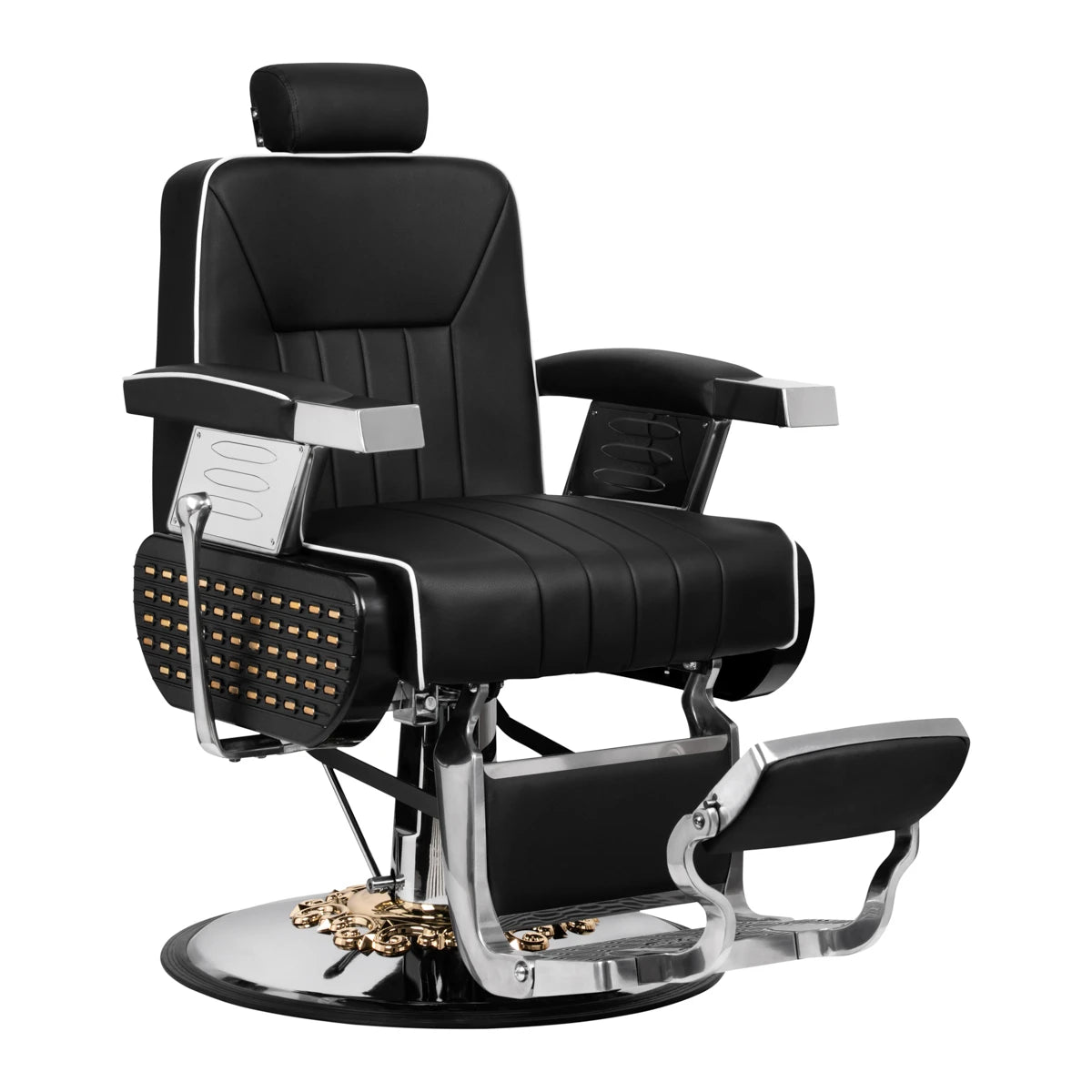 Barber Chair Gabbiano Livio black