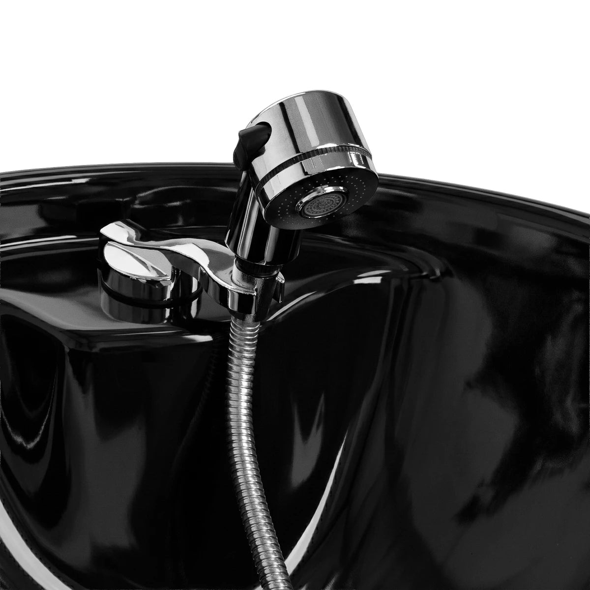 Hairdressing wash unit Omega Marina black