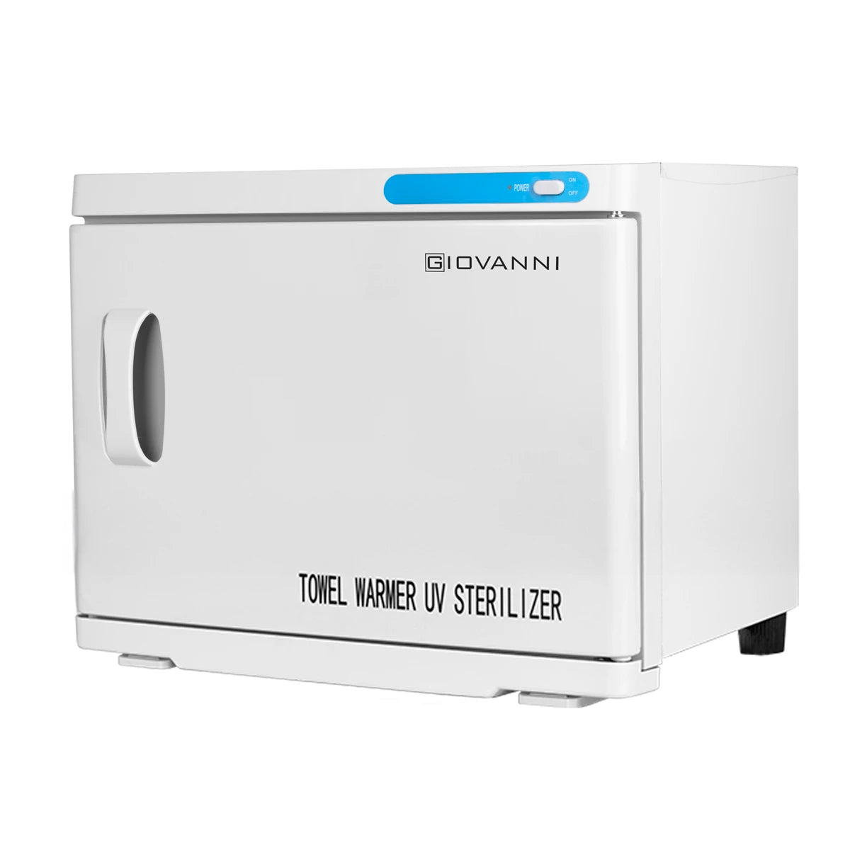 Towel warmer with uv-c 23l sterilizer white