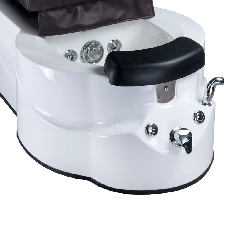 Pedicure Chair with massage BR-3820D, brown