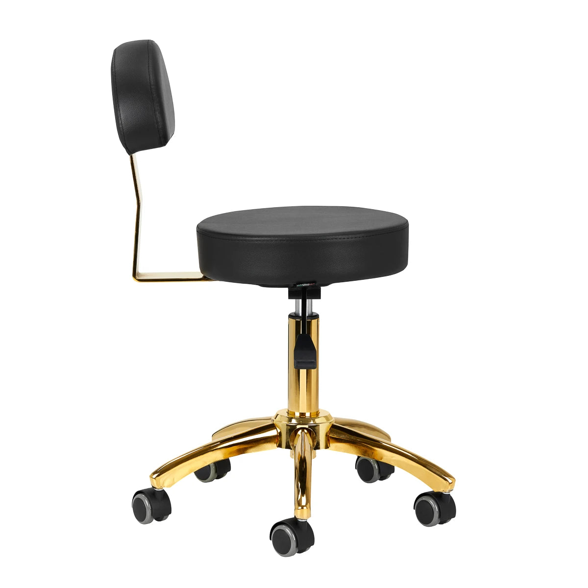 Cosmetic chair AM-304G gold-black