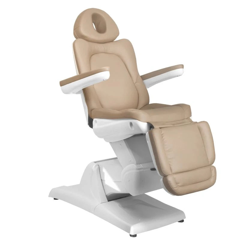 Beauty bed-couche AZZURRO 870, 3 motors, cappuccino