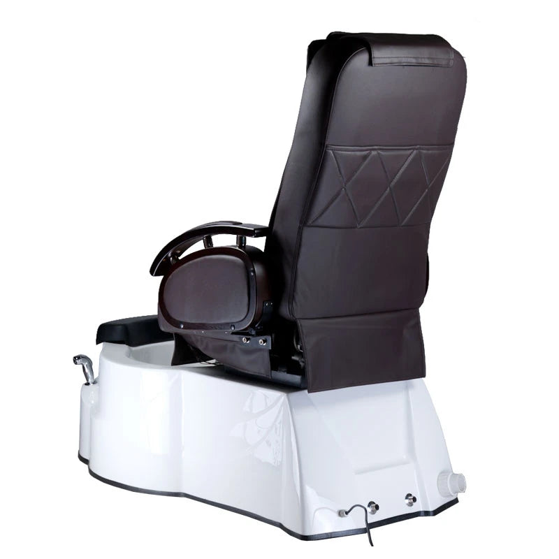 Pedicure Chair with massage BR-3820D, brown