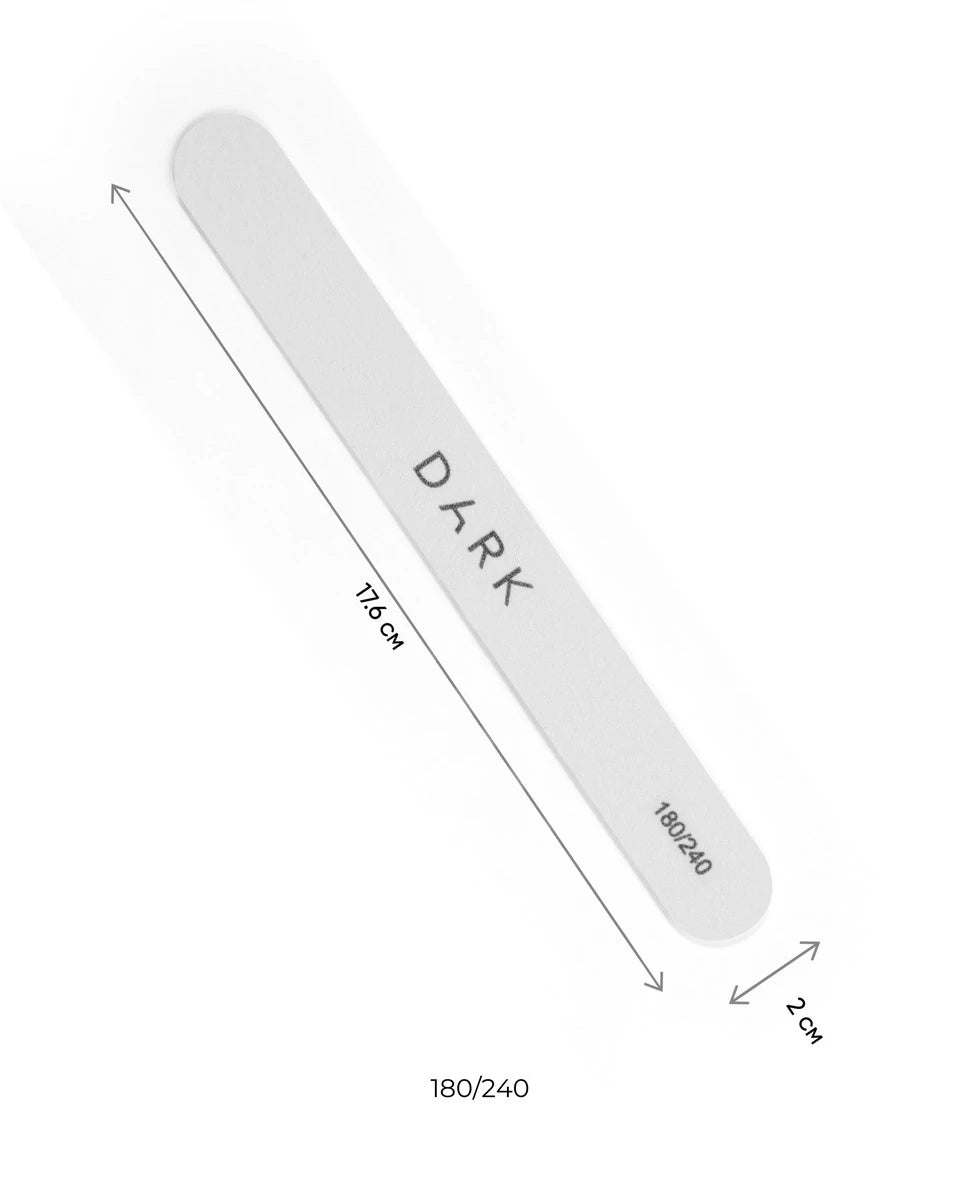 Set of files - oval, 10 pcs (180/240 grit)