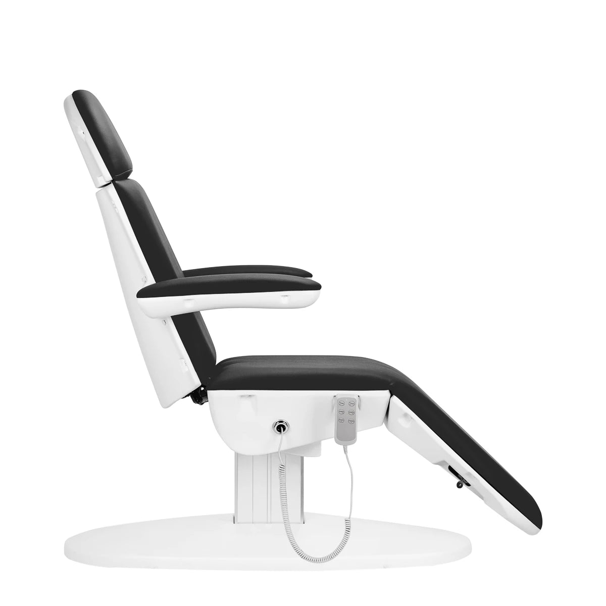 Cosmetic chair electr. 2240 Eclipse 3 actuators black with a cradle