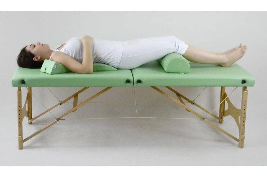 Wedge Bolster 67/53x25x10 K022 Green