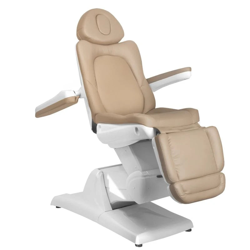 Beauty bed-couche AZZURRO 870, 3 motors, cappuccino
