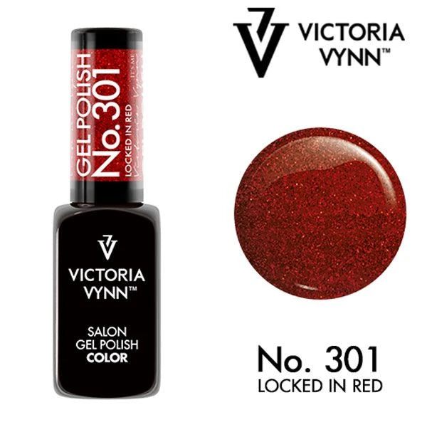 Gel polish 301 Locked in Red GP 8ml (In Space)