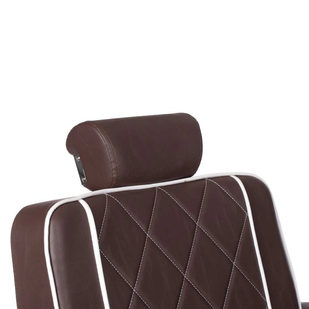 Barber Chair ODYS BH-31825M, brown, matt