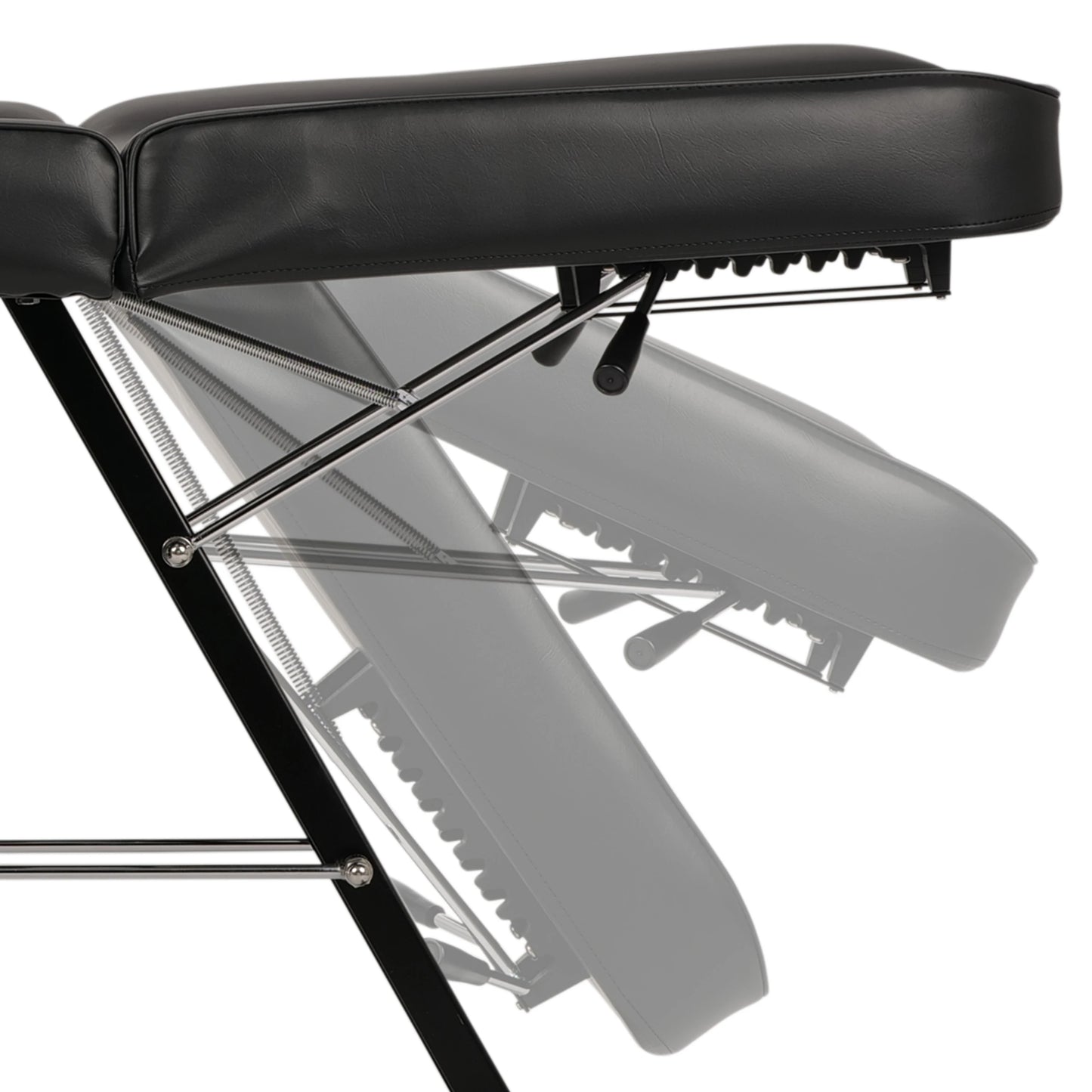 ARIA NERO beauty chair with trays, black