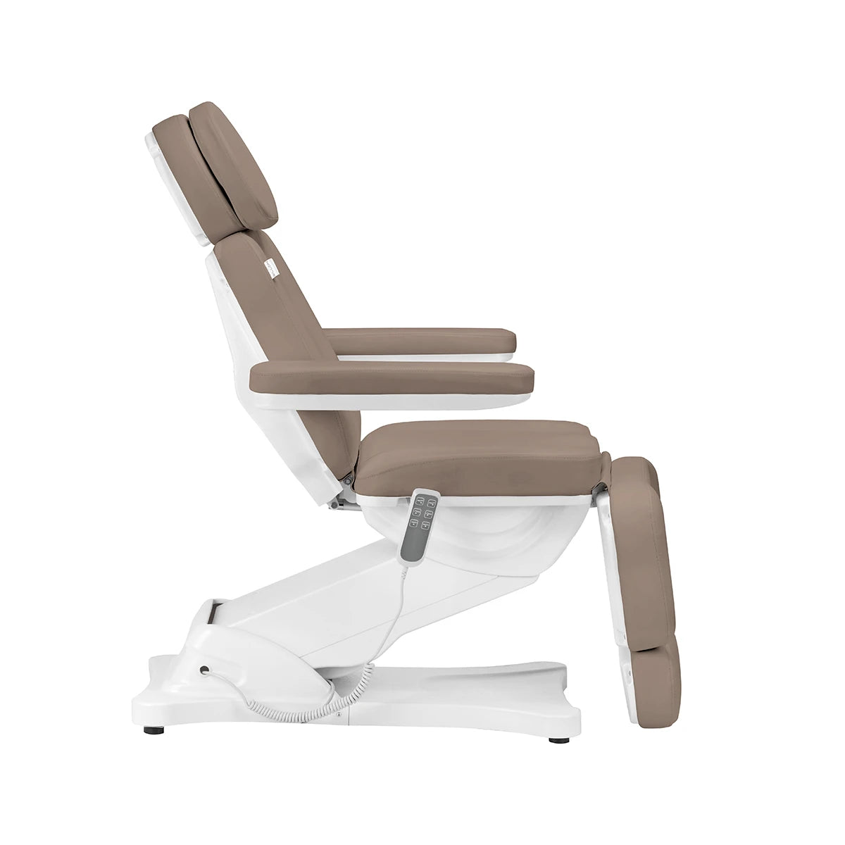 Electric cosmetic chair SILLON CLASSIC 3 motors modern brown