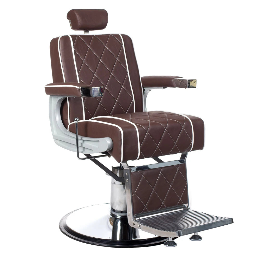 Barber Chair ODYS BH-31825M, brown, matt