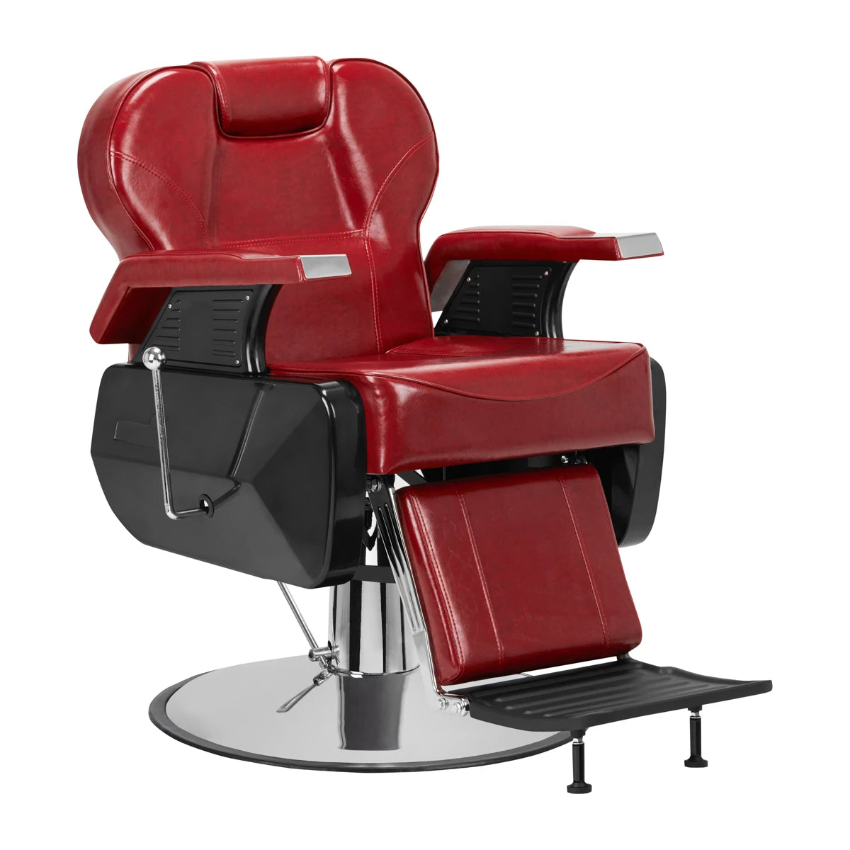 Barber Chair Hair System New York, red