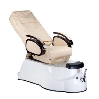 Pedicure Chair with massage BR-3820D, cream