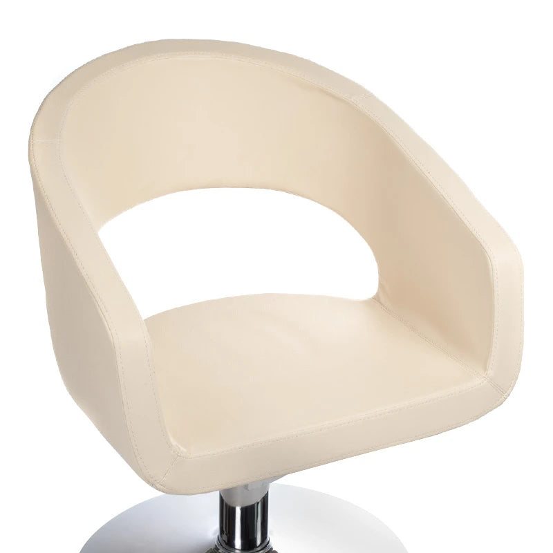 Hairdressing chair Paolo BH-8821, cream
