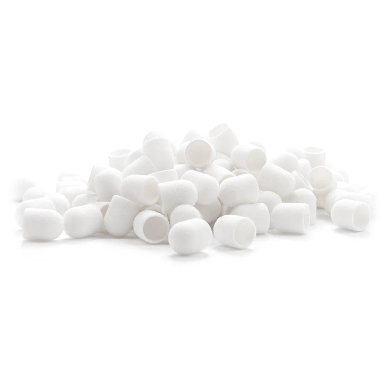 10pcs. disposable caps pedicure 10mm, soft (220 grit)
